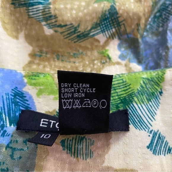 ETCETERA Floral Ruched Pencil Skirt Size 10 - Picture 6 of 8